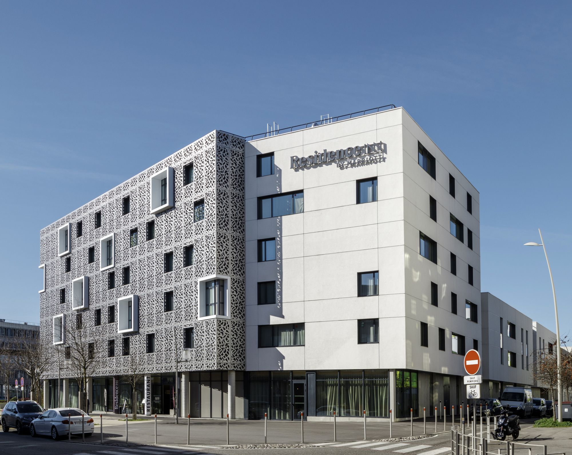 Fa&ccedil;ade H&ocirc;tel Marriott